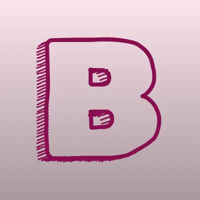 B`UNIQ, магазин материалов для салонов красоты, лого-визитка