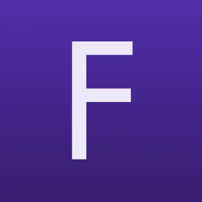 Fancy fox, детский развлекательный центр, лого-визитка
