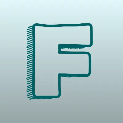 ForNails, магазин материалов для маникюра и педикюра, лого-визитка