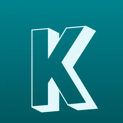 Кекс & Крендель, сеть кафетериев, лого-визитка