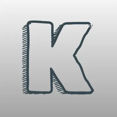 Кекс & Крендель, сеть кафетериев, лого-визитка
